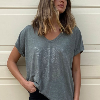 [TEST] Tiger Studded Tee