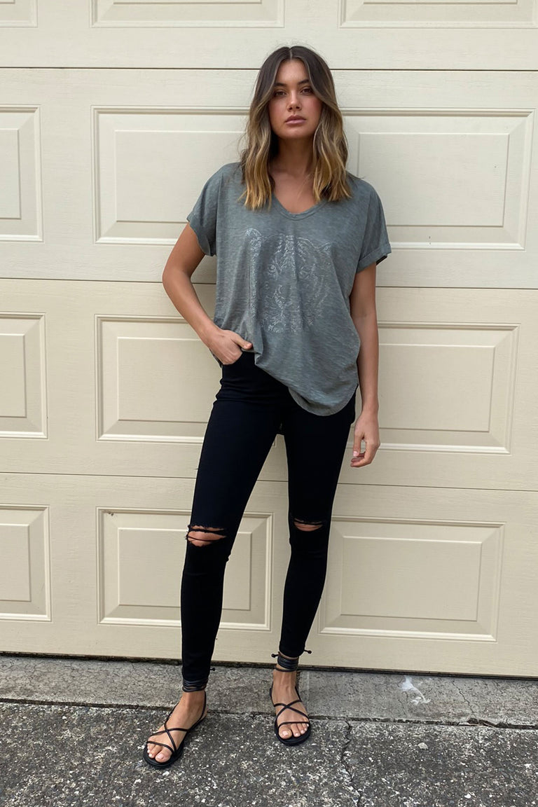 [TEST] Tiger Studded Tee