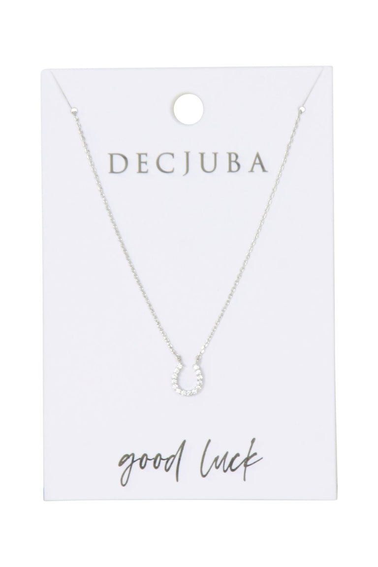 [TEST] Horseshoe Stone Set Necklace