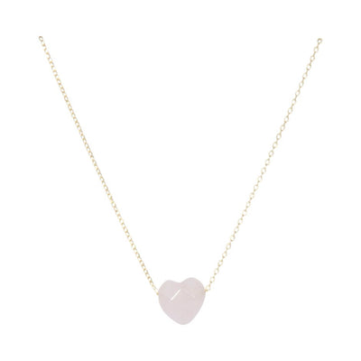 [TEST] Semi Precious Heart Necklace