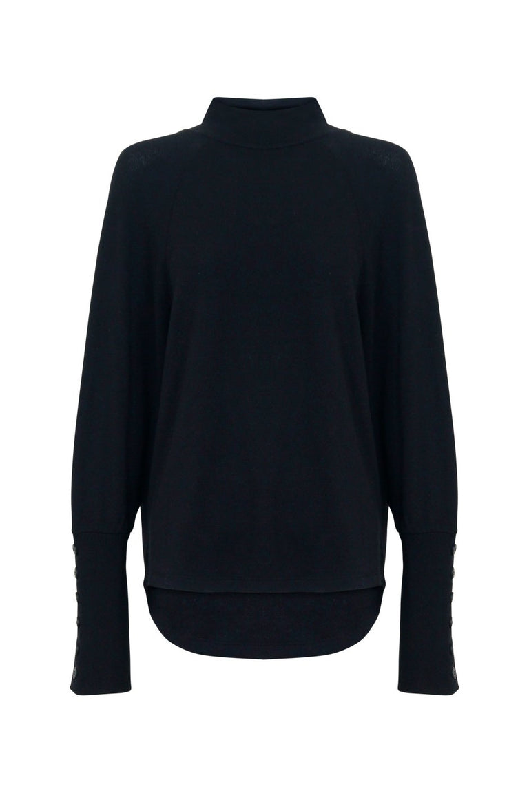[TEST] Jane Button Detail Top
