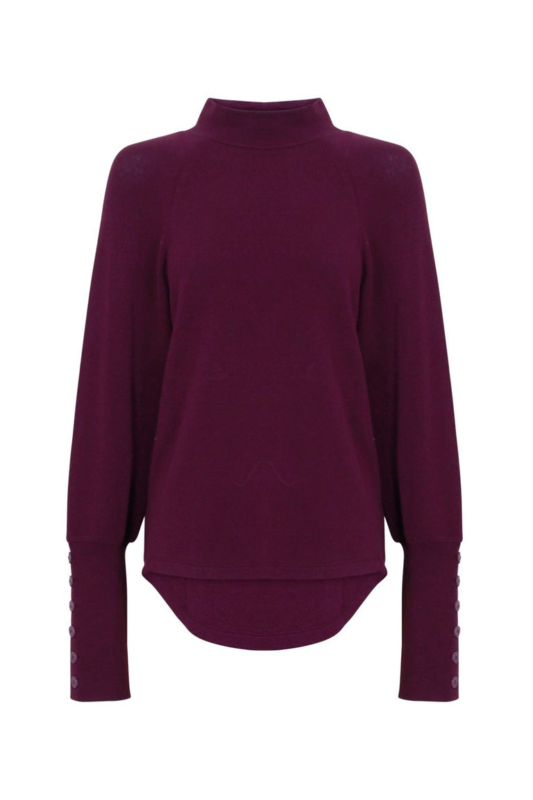 [TEST] Jane Button Detail Top
