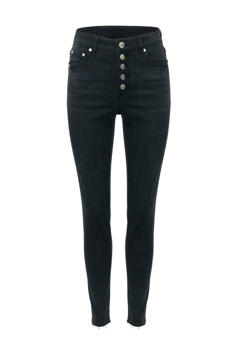 [TEST] Evie Button High Rise Skinny