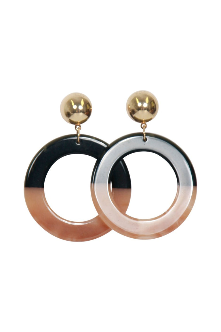 [TEST] Hilary Resin Circle Earrings