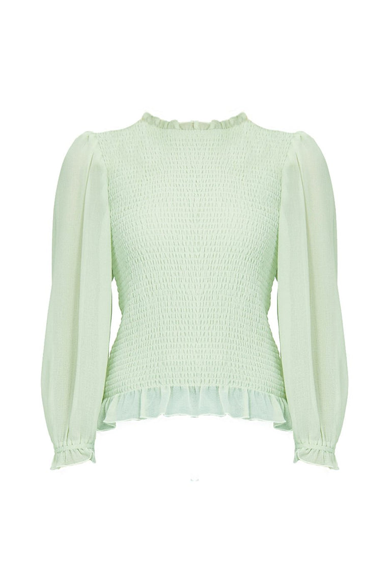 [TEST] Indy Shirred Blouse