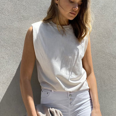 [TEST] Dani Shoulder Detail Tee