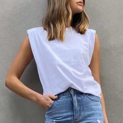 [TEST] Dani Shoulder Detail Tee