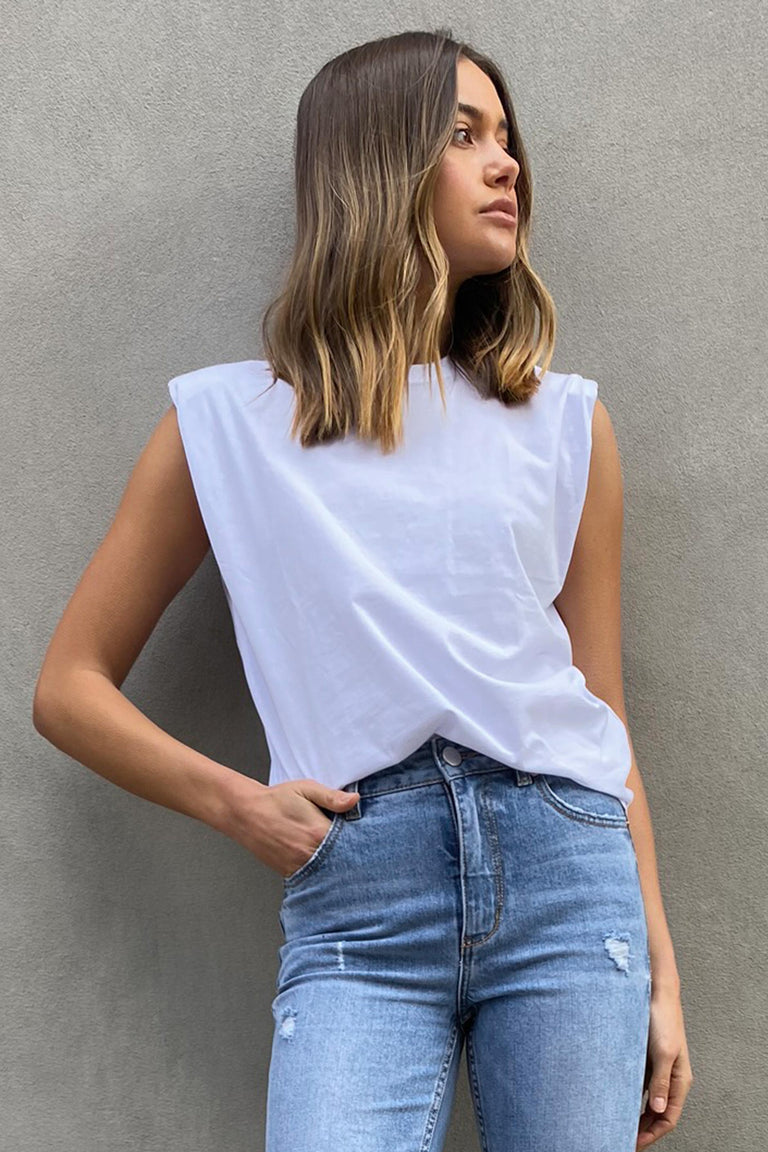 [TEST] Dani Shoulder Detail Tee