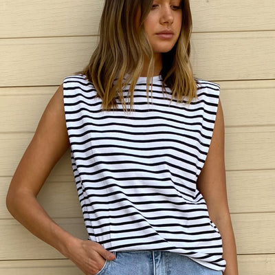 [TEST] Dani Shoulder Detail Tee