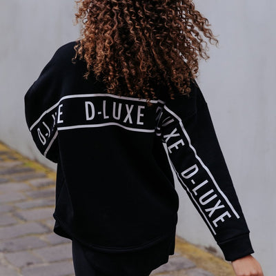 [TEST] D-Luxe Wrap Text Sweat