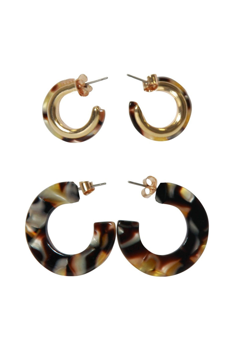 [TEST] Ivana 2 Pack Hoop Earrings