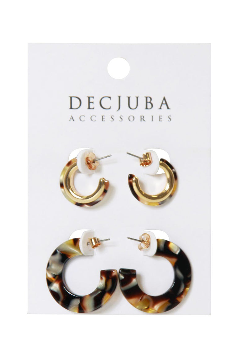 [TEST] Ivana 2 Pack Hoop Earrings