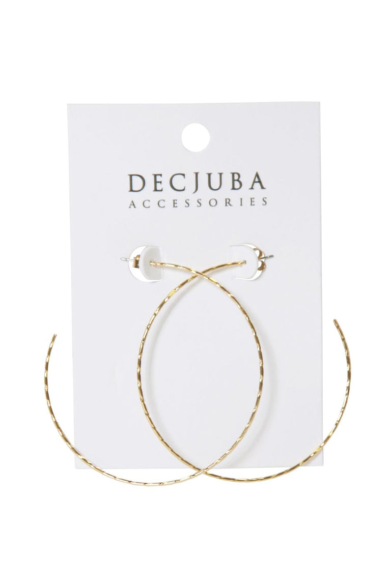 [TEST] Irene Textured Hoop Earrings