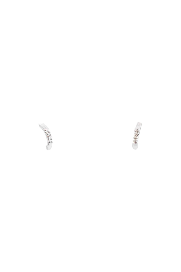 [TEST] Stone Set Arch Stud Earrings