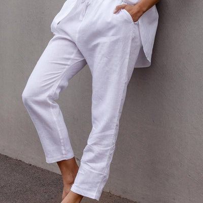 [TEST] D-Luxe Linen Drop Crotch Pant