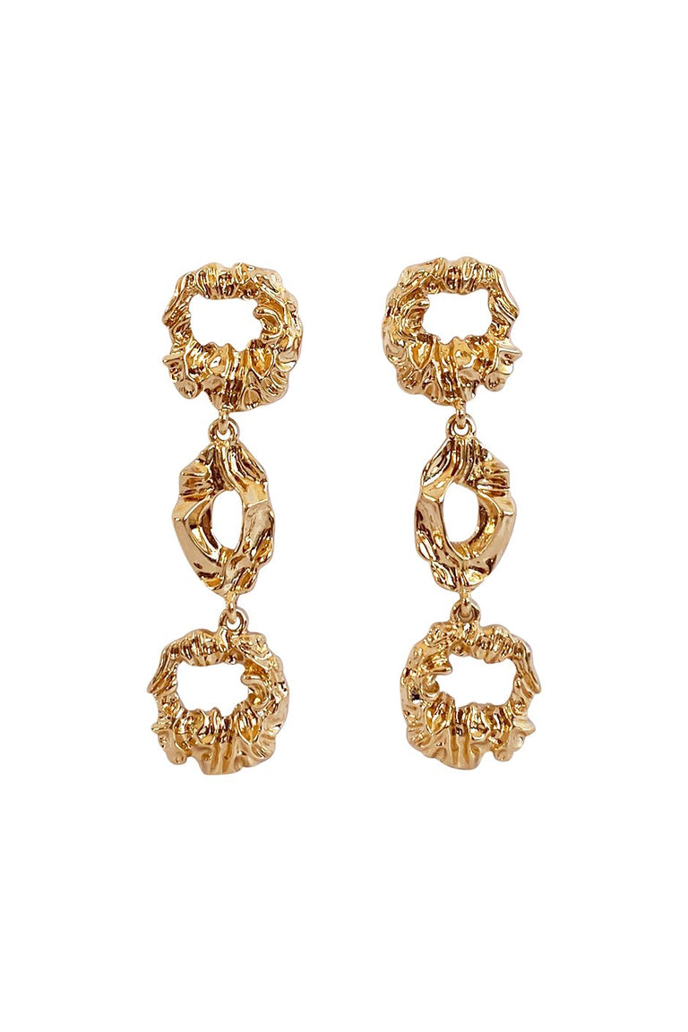 [TEST] Immy Textured Link Earrings