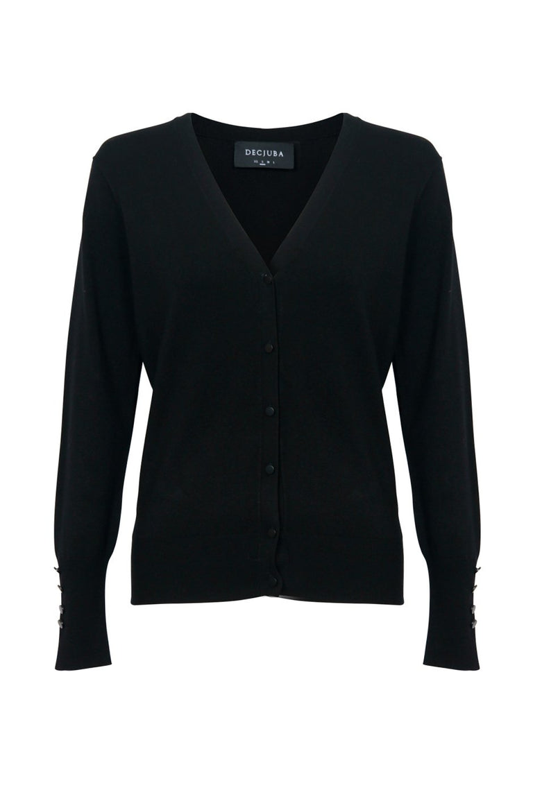 [TEST] Krystal Button Detail Cardi