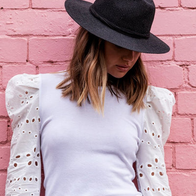 [TEST] Tropez Woven Fedora