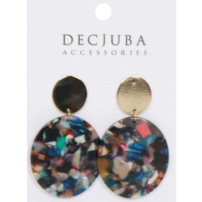 [TEST] Cory Oval Resin Earrings