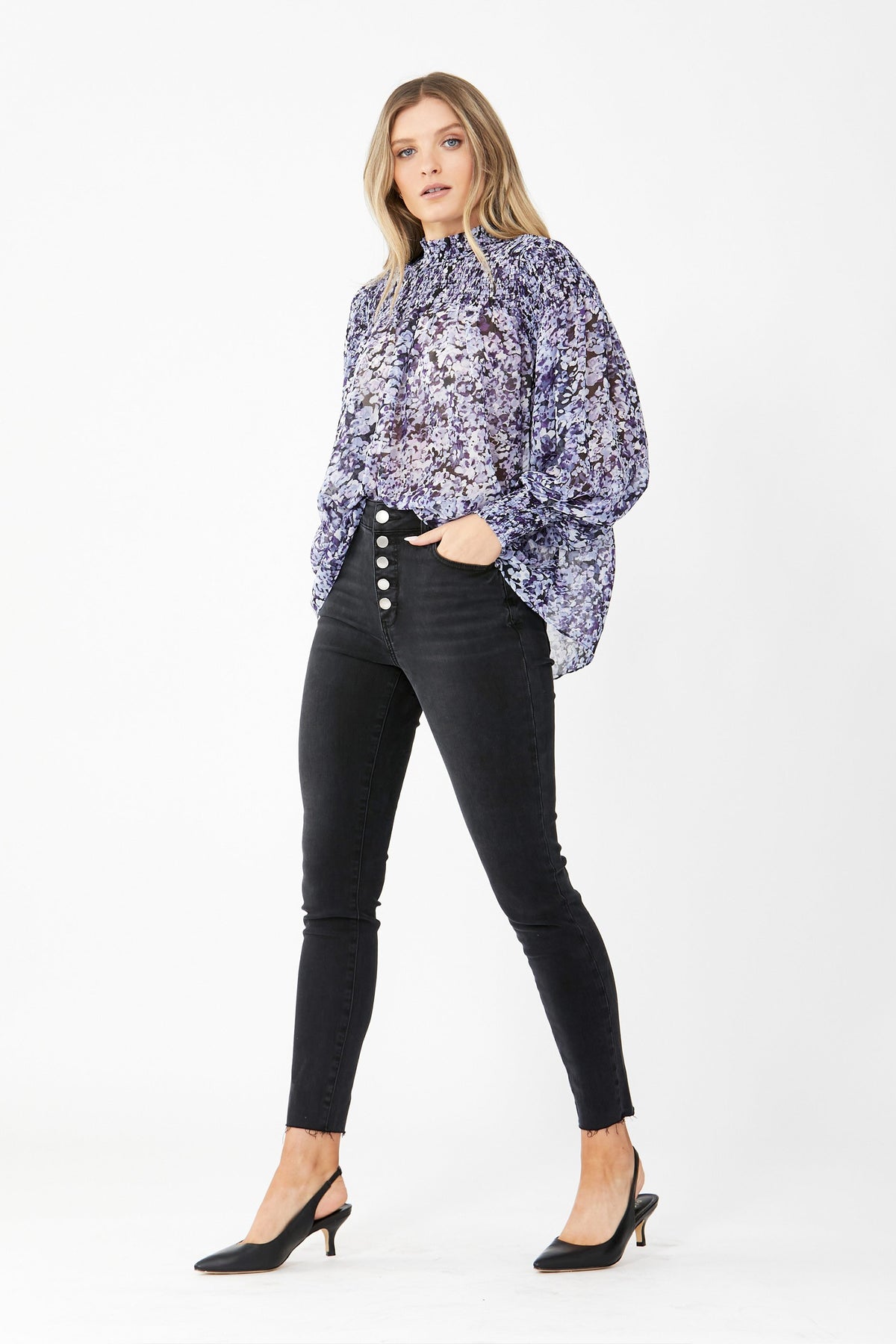 [TEST] Jazzy Shirred Top