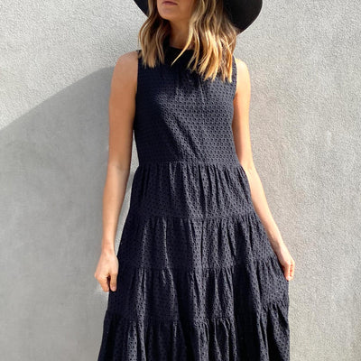 [TEST] Georgina Broderie Midi Dress