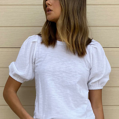 [TEST] Moira Woven Sleeve Tee