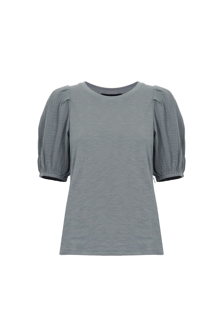 [TEST] Moira Woven Sleeve Tee