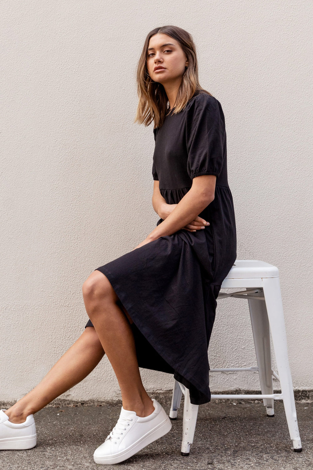 [TEST] Jordyn Tiered Midi Dress