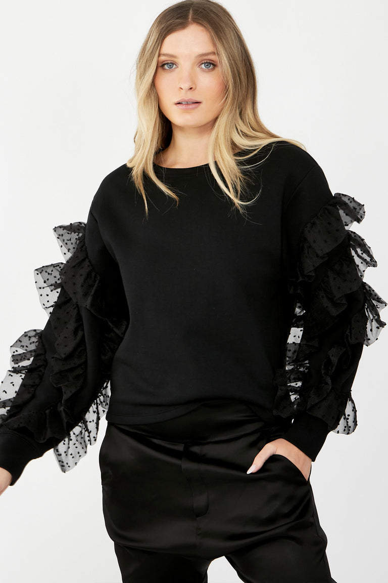 [TEST] Flynn Ruffle Sweat