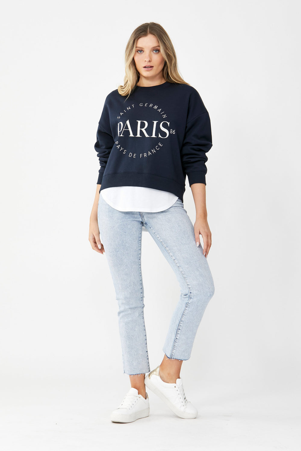 [TEST] Paris Embroidered Sweat