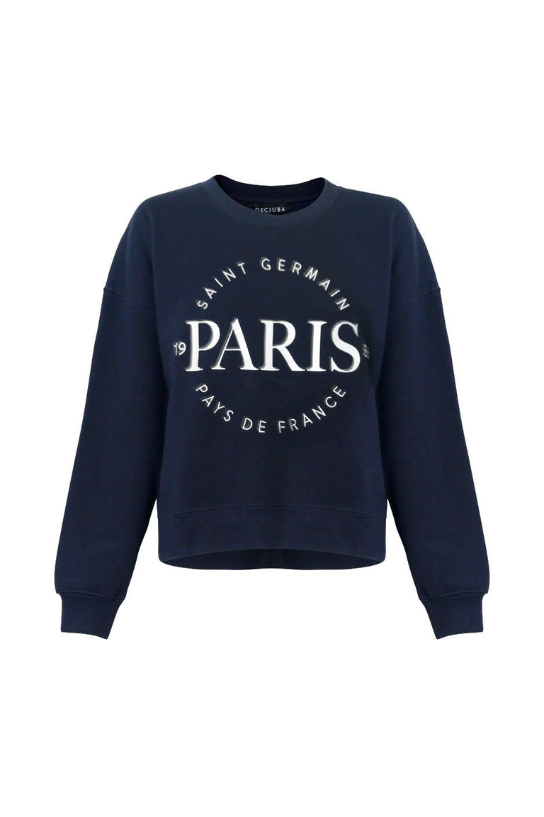 [TEST] Paris Embroidered Sweat