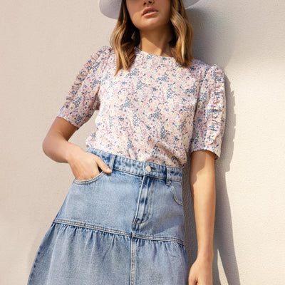 [TEST] Tiana Sleeve Detail Blouse