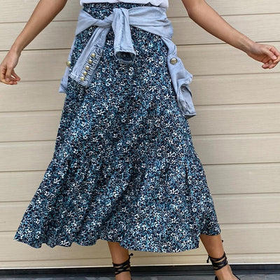 [TEST] Cleo Tiered Maxi Skirt