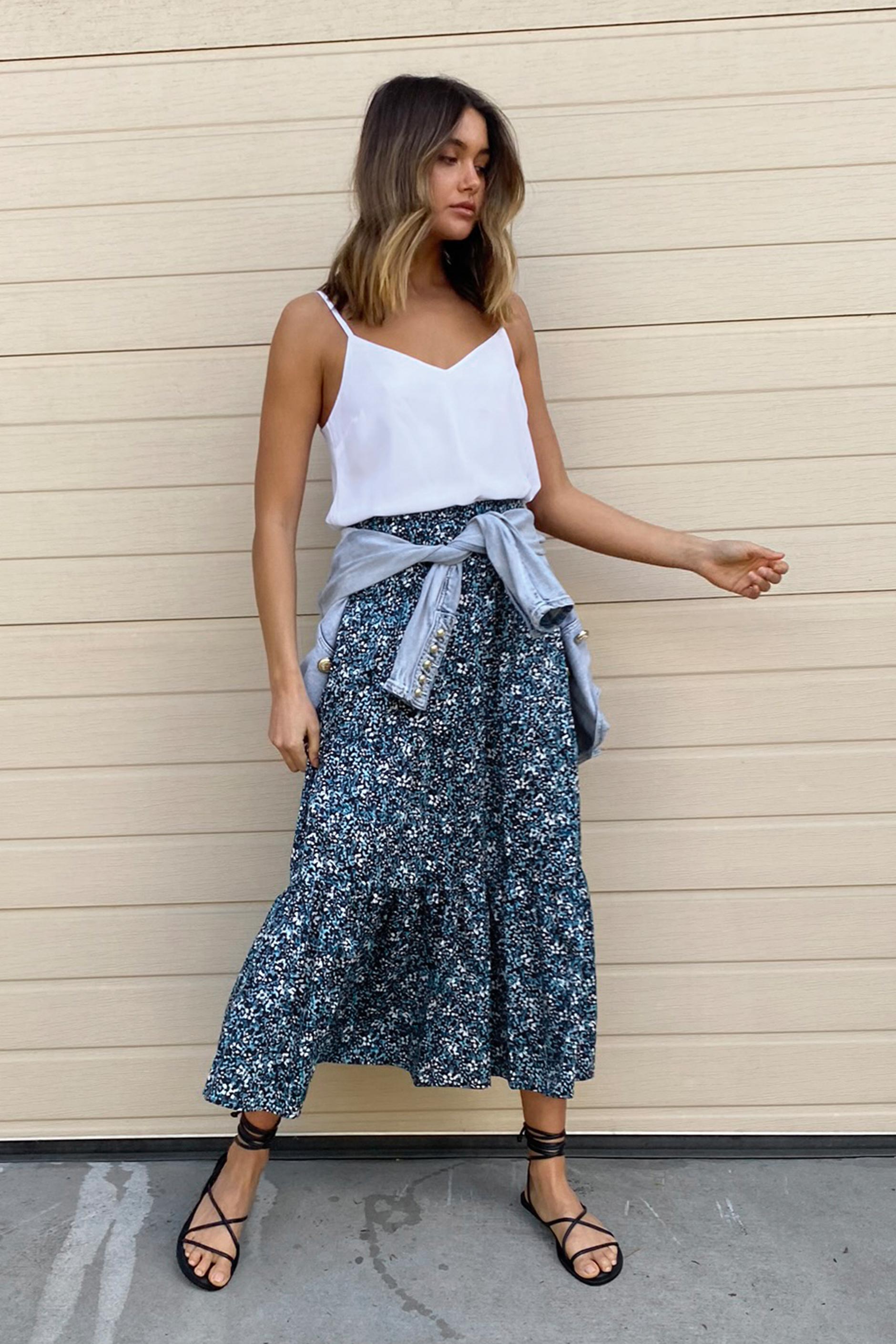 [TEST] Cleo Tiered Maxi Skirt
