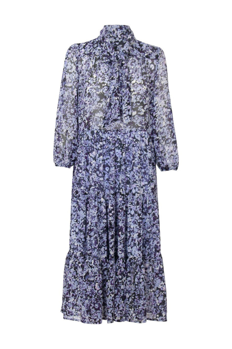 [TEST] Liv Tie Neck Midi Dress