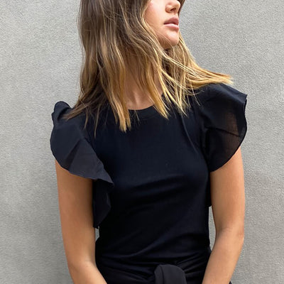 [TEST] Frida Ruffle Tee