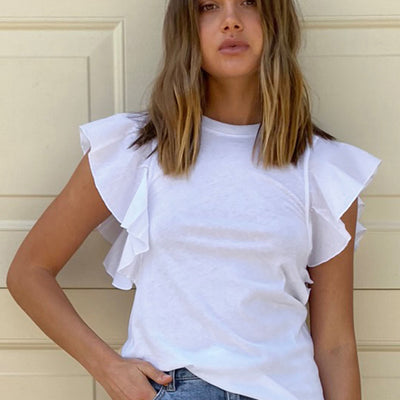 [TEST] Frida Ruffle Tee