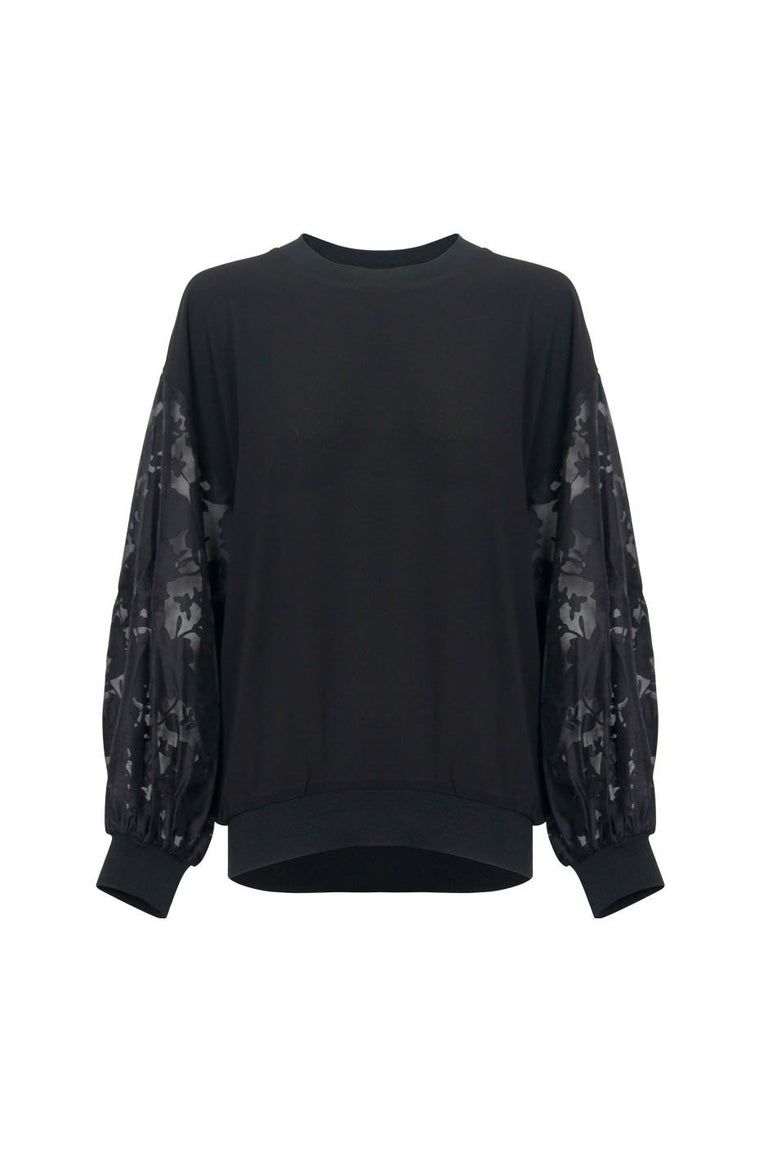 [TEST] Amber Contrast Sleeve Top