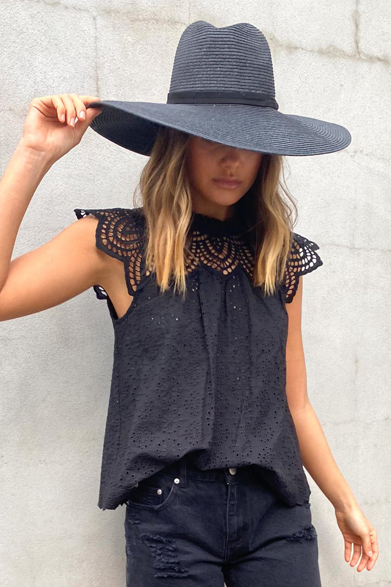 [TEST] Gina Broderie Blouse