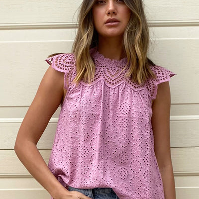 [TEST] Gina Broderie Blouse