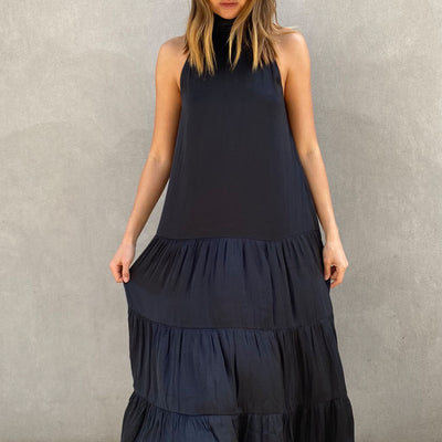 [TEST] Rowena High Neck Maxi Dress