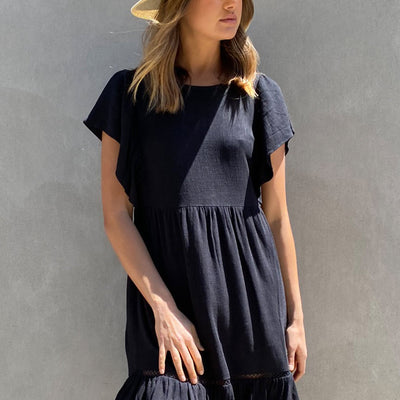 [TEST] Charli Ruffle Mini Dress