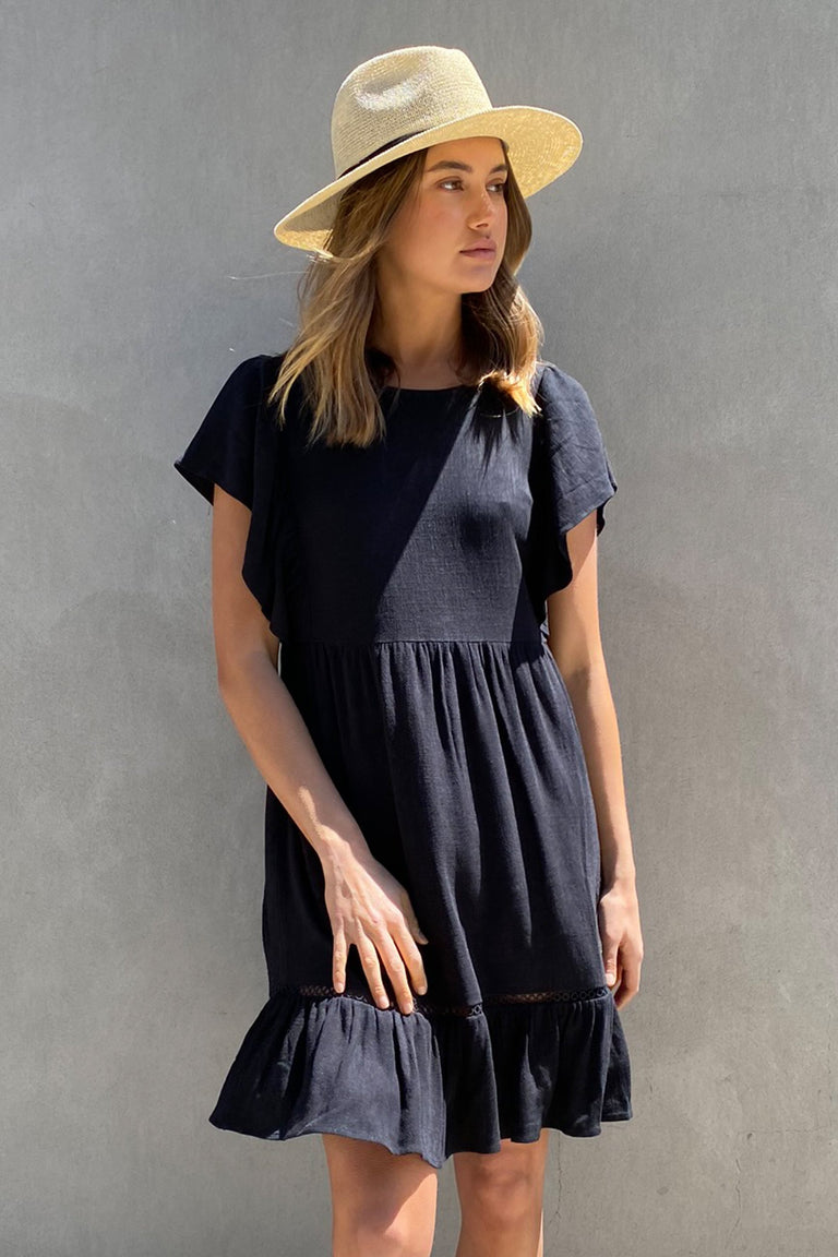 [TEST] Charli Ruffle Mini Dress