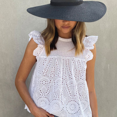 [TEST] Christine Broderie Top
