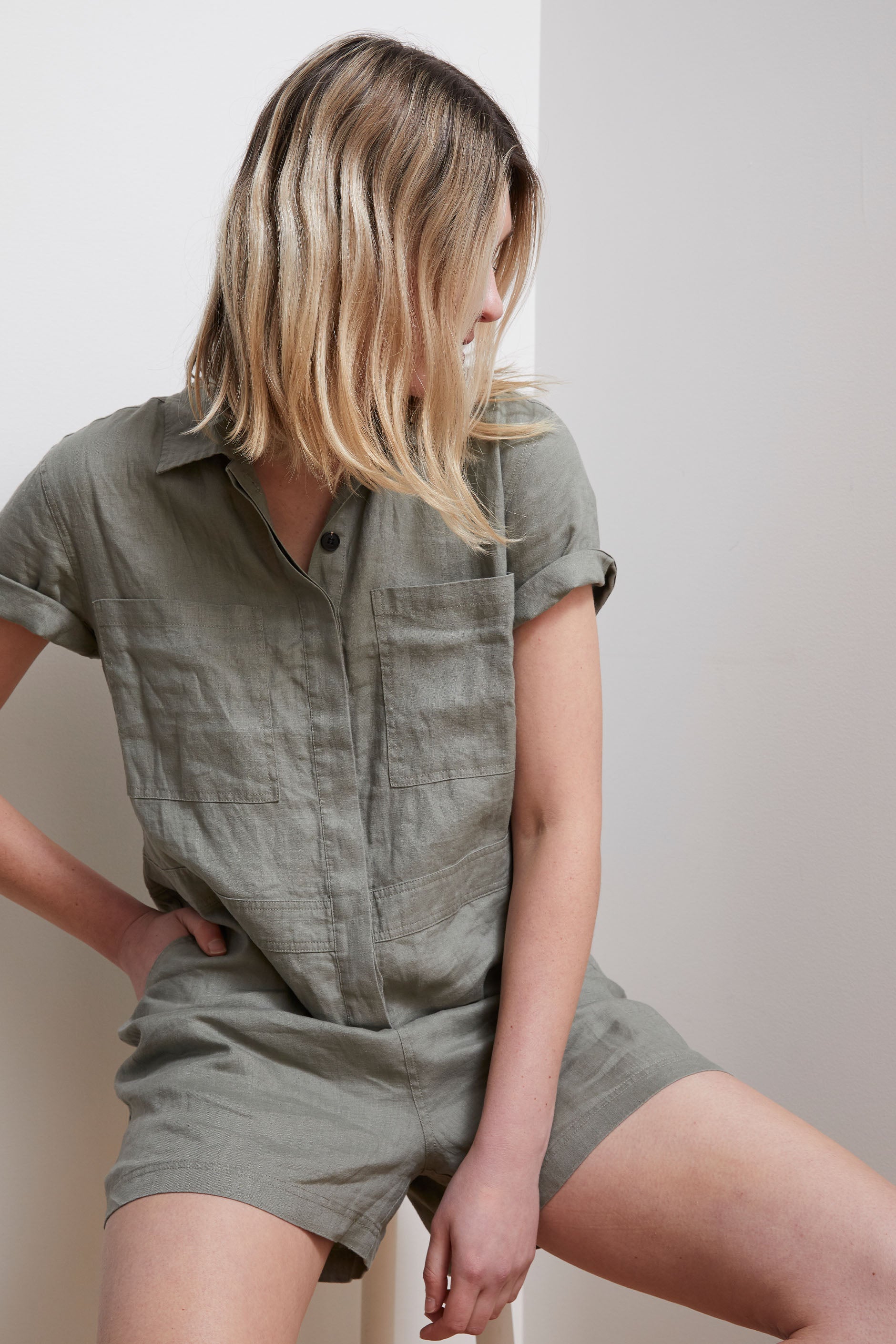 [TEST] D-Luxe Linen Utility Playsuit