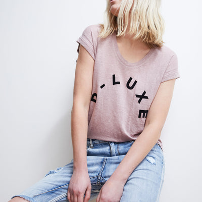 [TEST] D-Luxe Linen Scoop Neck Tee