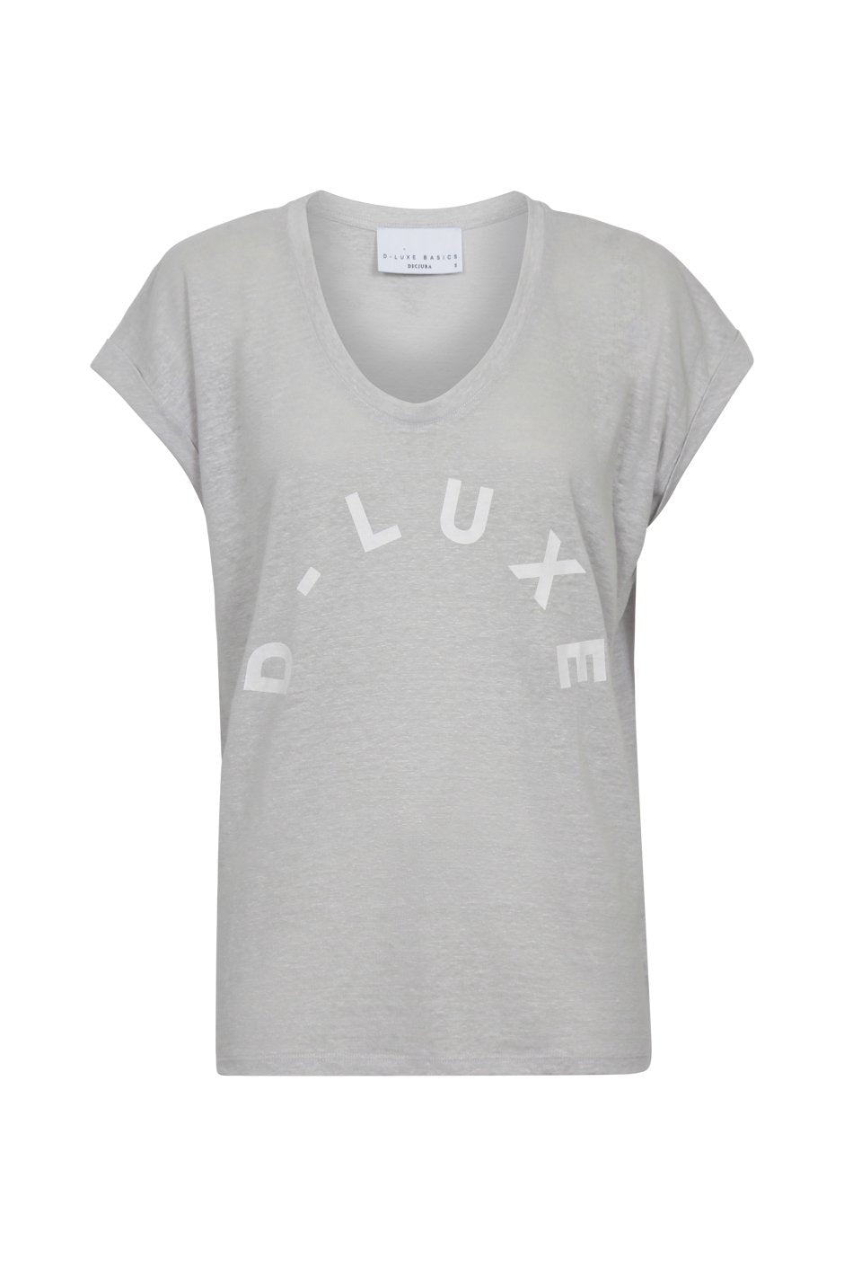 [TEST] D-Luxe Linen Scoop Neck Tee