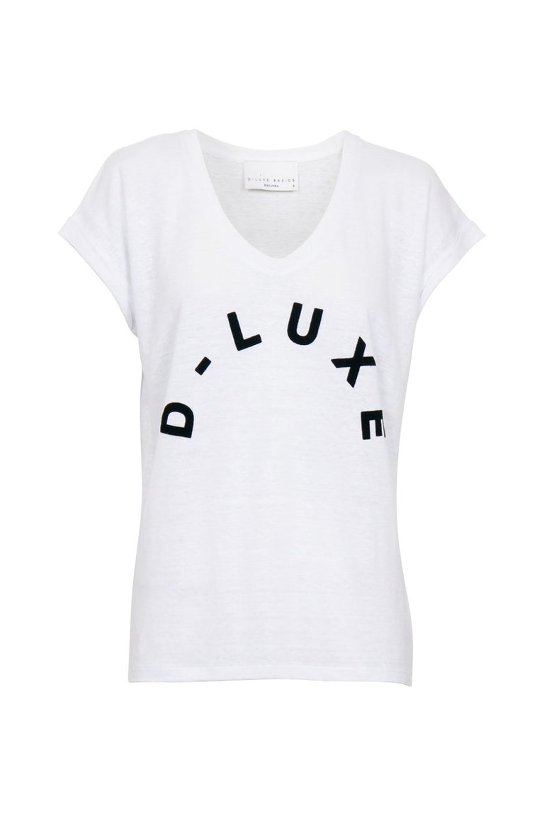 [TEST] D-Luxe Linen Scoop Neck Tee