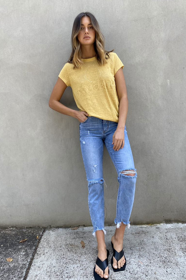 [TEST] Saint Moritz Linen Tee