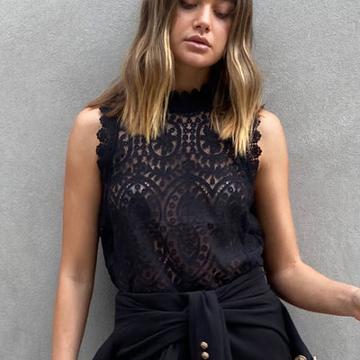 [TEST] Isla Sleeveless Lace Top
